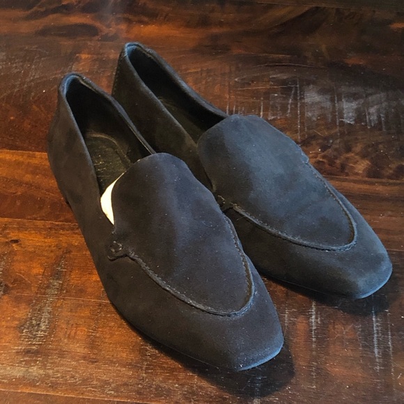 Gorgeous Ella Genuine Suede & Leather Loafers - Picture 6 of 16